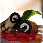 Involtini di melanzane con crema di tonno e Philadelphia