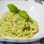 Linguine alla crema di piselli