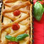 Crostata di ricotta e pomodori