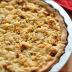 Crostata di mele con crumble