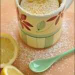 5 minutes lemon mug cake – Torta in tazza al limone in 5 minuti