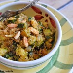 Quinoa con zucchine e cipolle