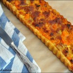 Quiche con zucca e salsiccia