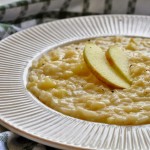 Risotto alle mele e Puzzone di Moena