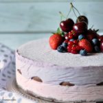 Cheesecake semifreddo ai frutti rossi – No-bake berry cheesecake