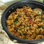 Couscous con melanzane, ceci e pomodorini secchi