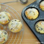 Muffin con ricotta e gocce di cioccolato