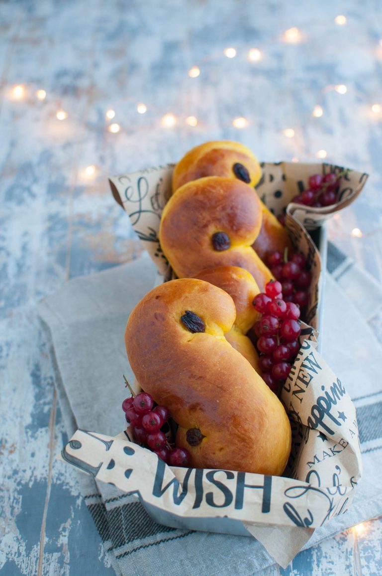 Lussekatter Brioche Gebäck Schwedisch — Rezepte Suchen