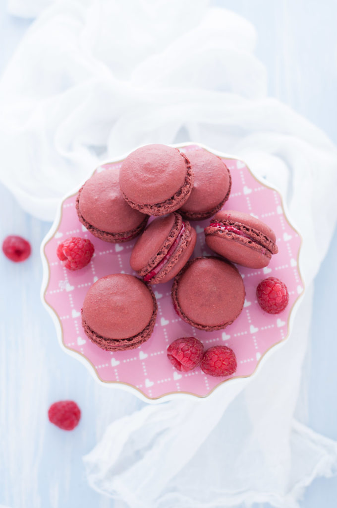 Macarons al cioccolato