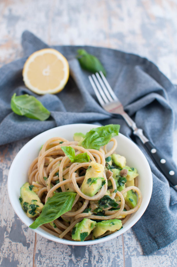 Avocado spaghetti recipe Anna Jones