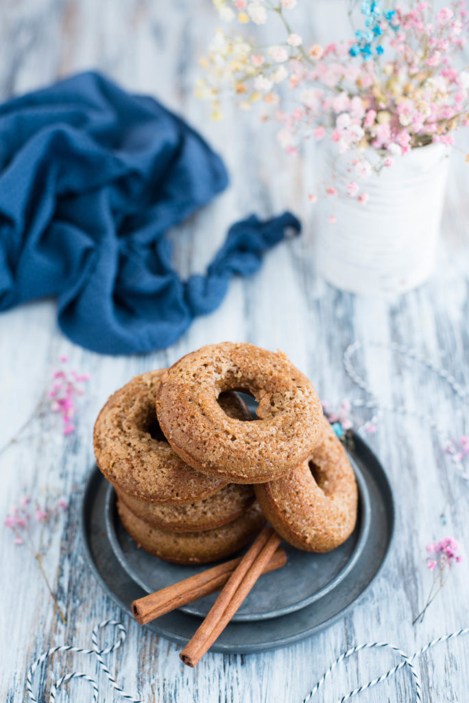 Donut alla zucca al forno