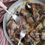 Agnello aglio e rosmarino in slow cooker