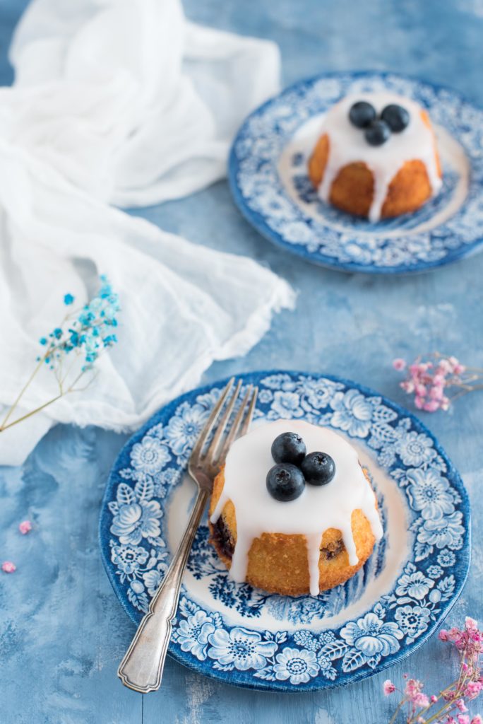 Tortine al limone e mirtilli di Ottolenghi