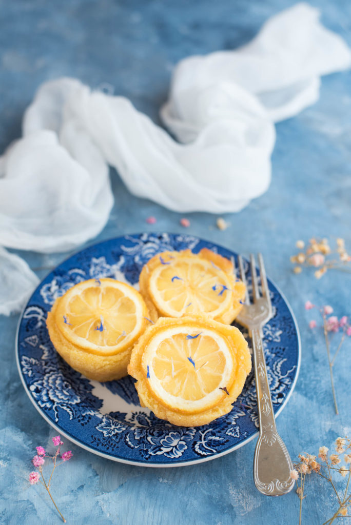 Lemon and semolina cakes Ottolenghi