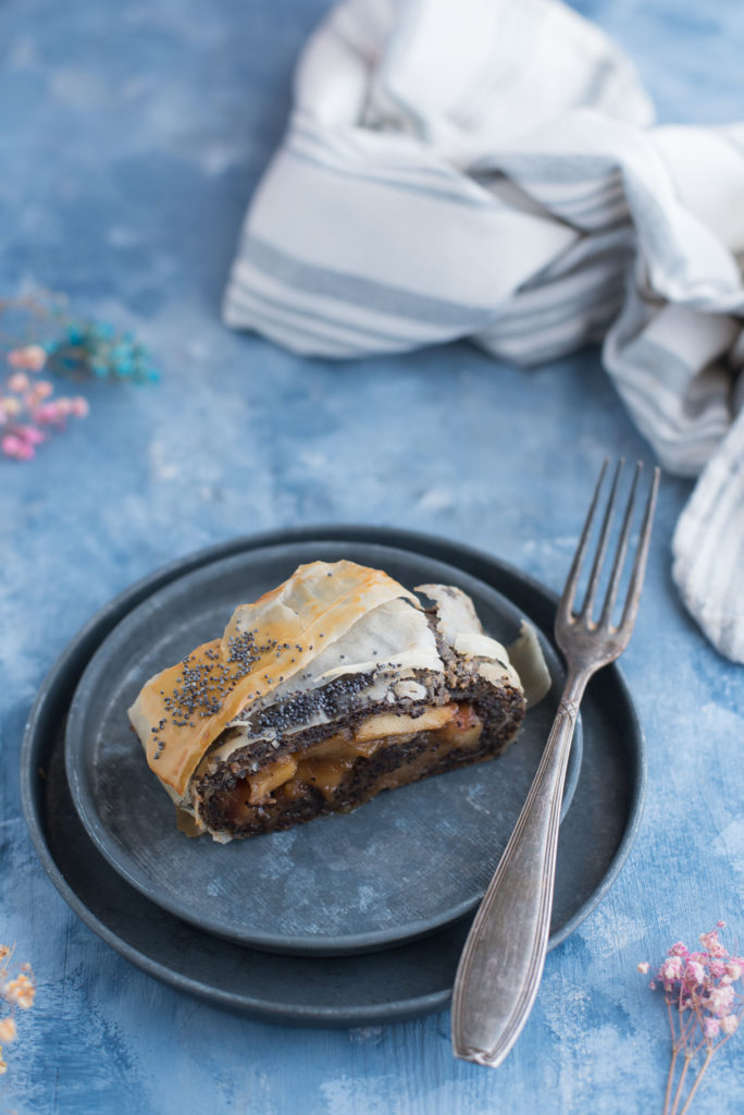 Strudel alle mele con pasta fillo