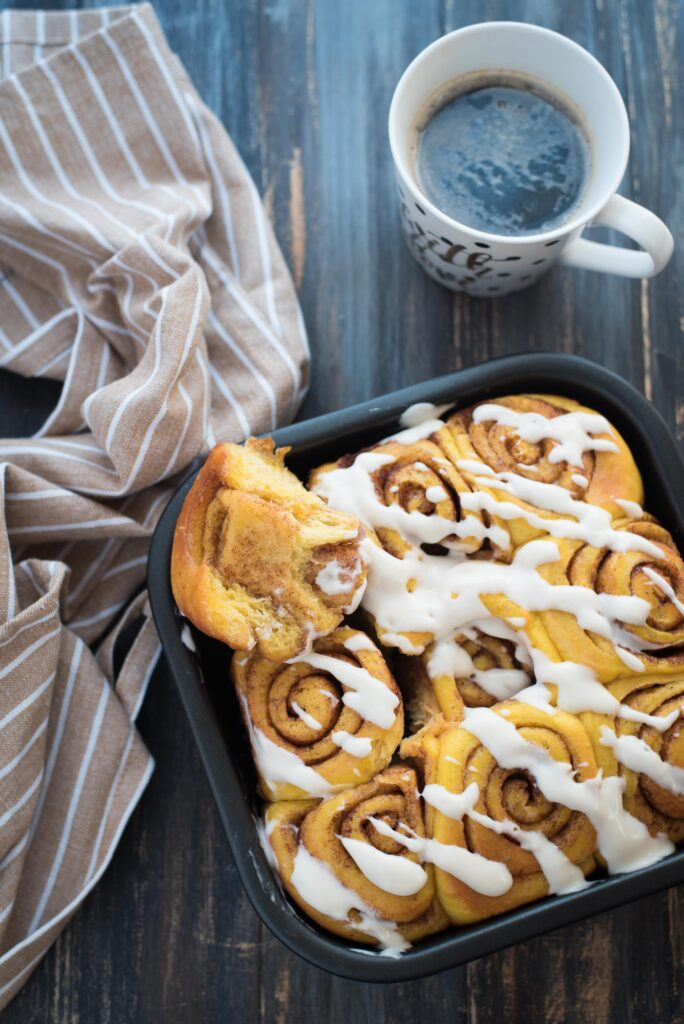 Cinnamon roll alla zucca