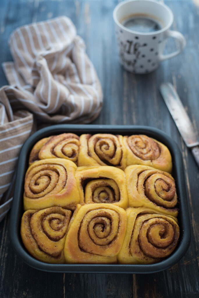 Pumpkin cinnamon roll