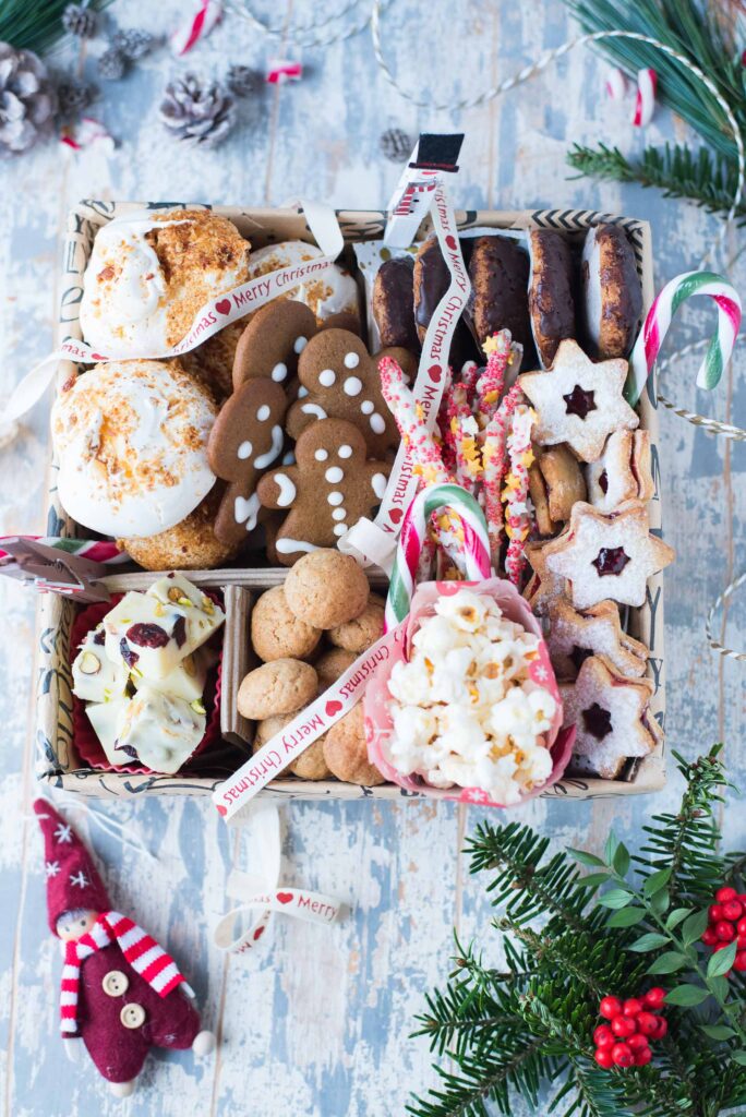 Christmas cookie box