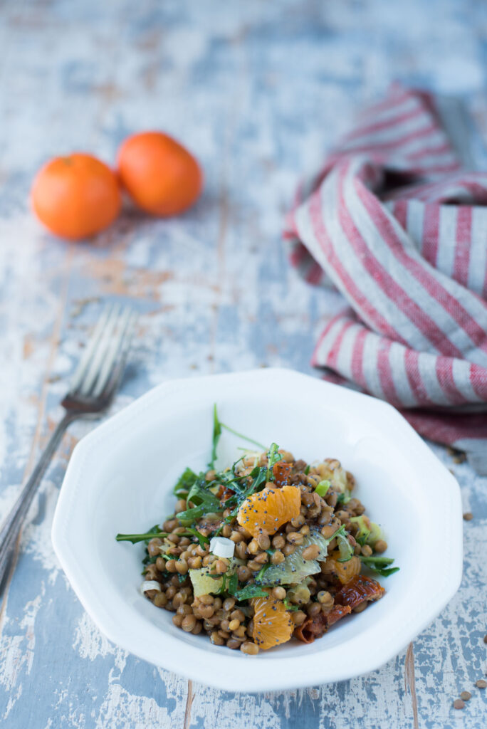 Insalata di lenticchie ricetta facile