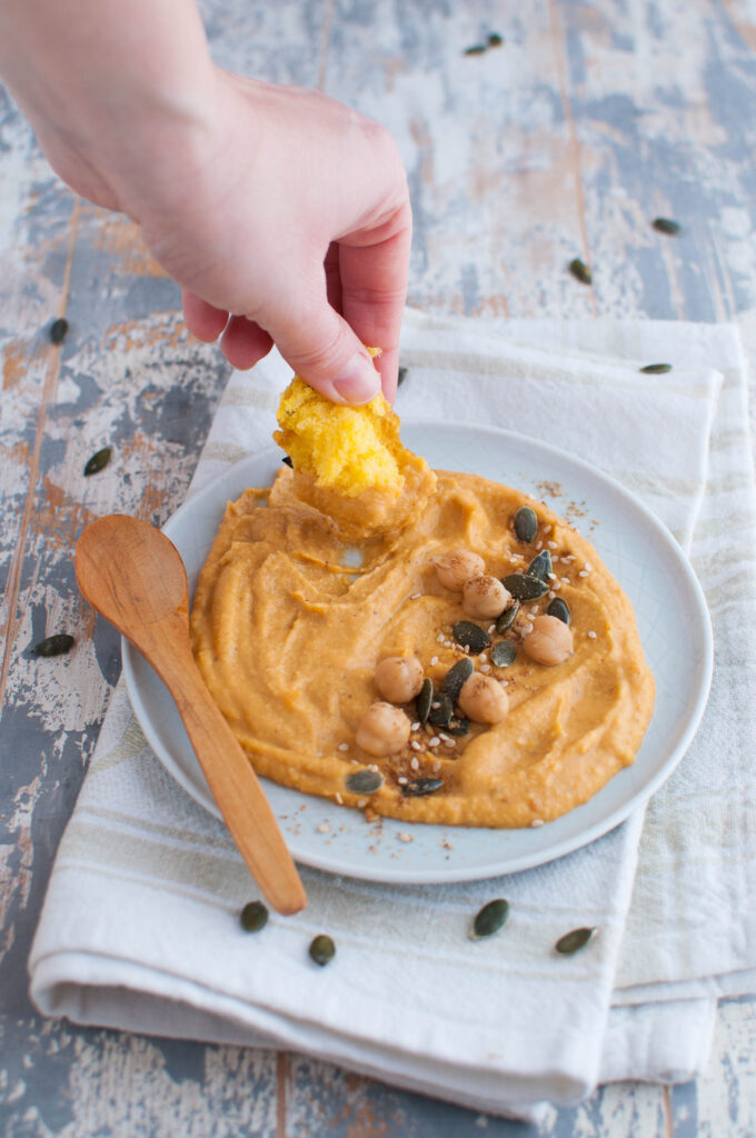 Hummus di zucca ricetta facile