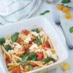 Baked feta pasta