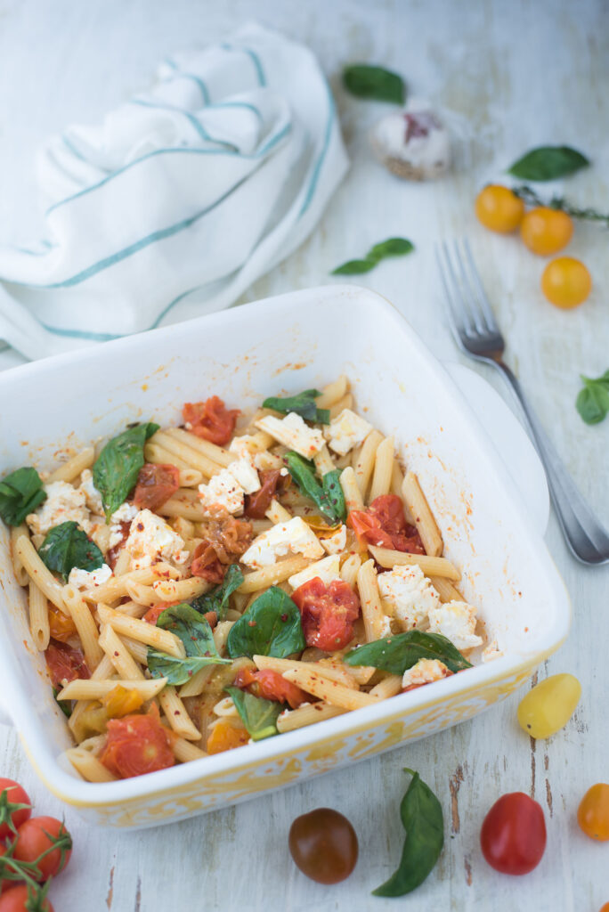 Baked feta pasta original recipe