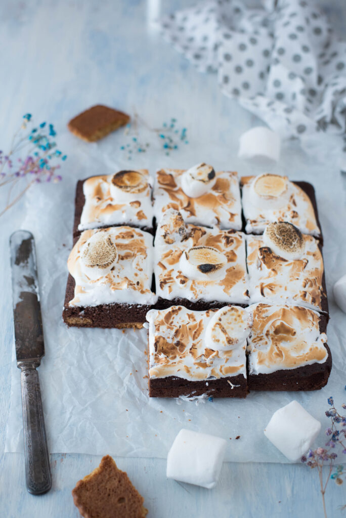 S'mores brownies