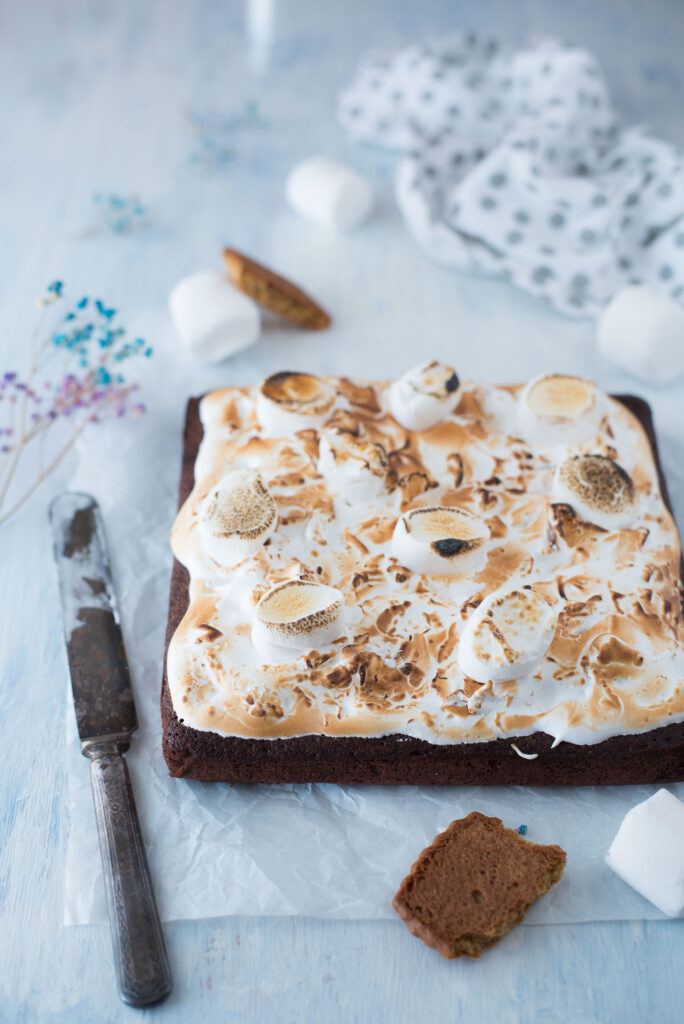 S'mores brownies