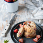 Cheesecake cookies alle fragole