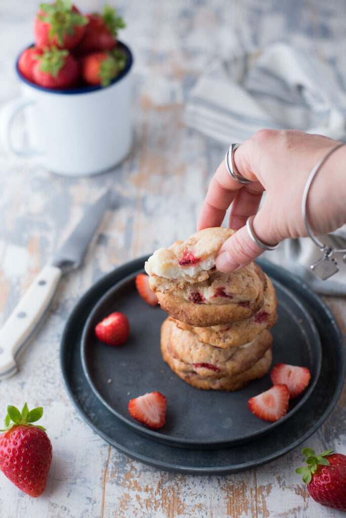 Cookies alle fragole