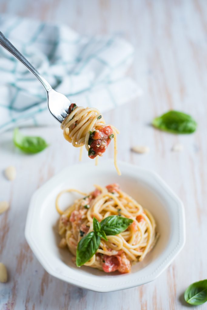 Pasta al pesto alla trapanese