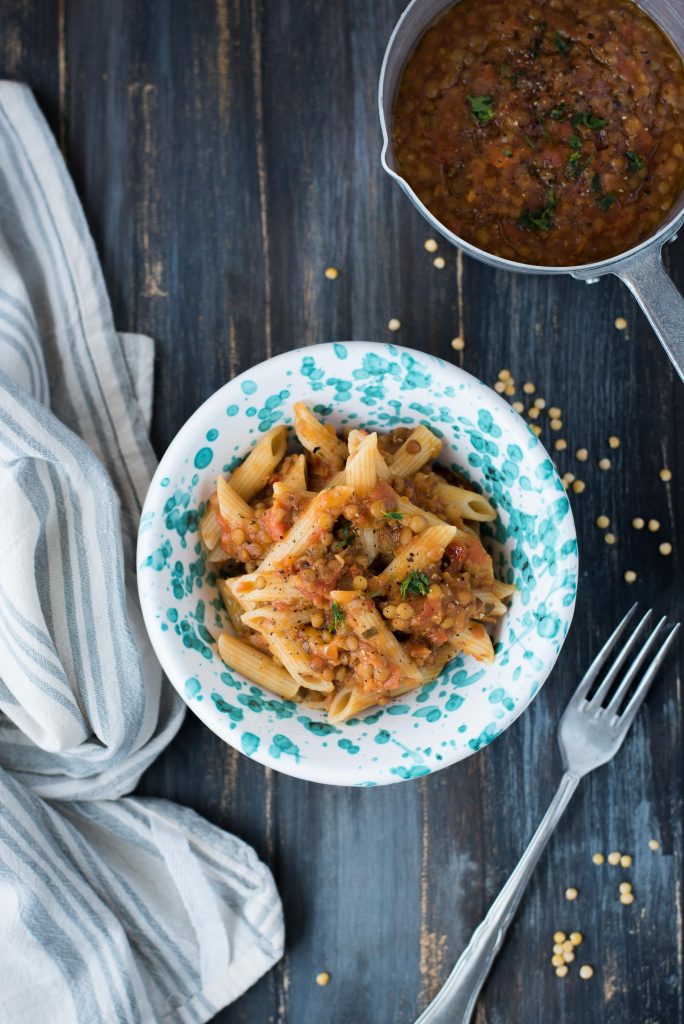 Ragù di lenticchie