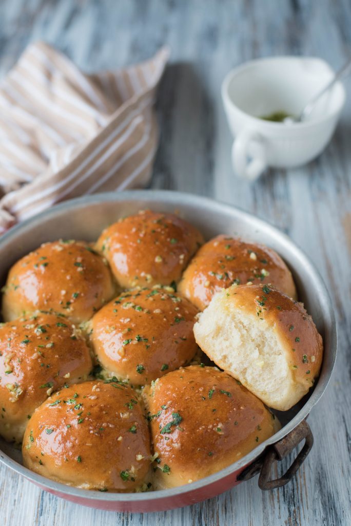 Pane ucraino all'aglio