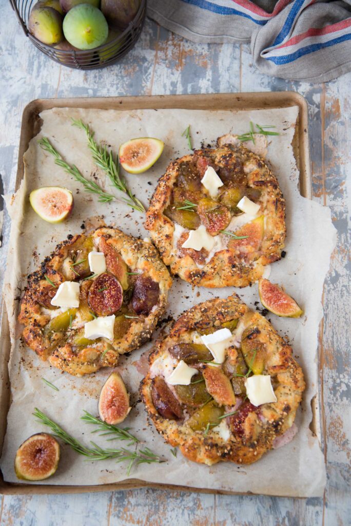 Galette salata con fichi