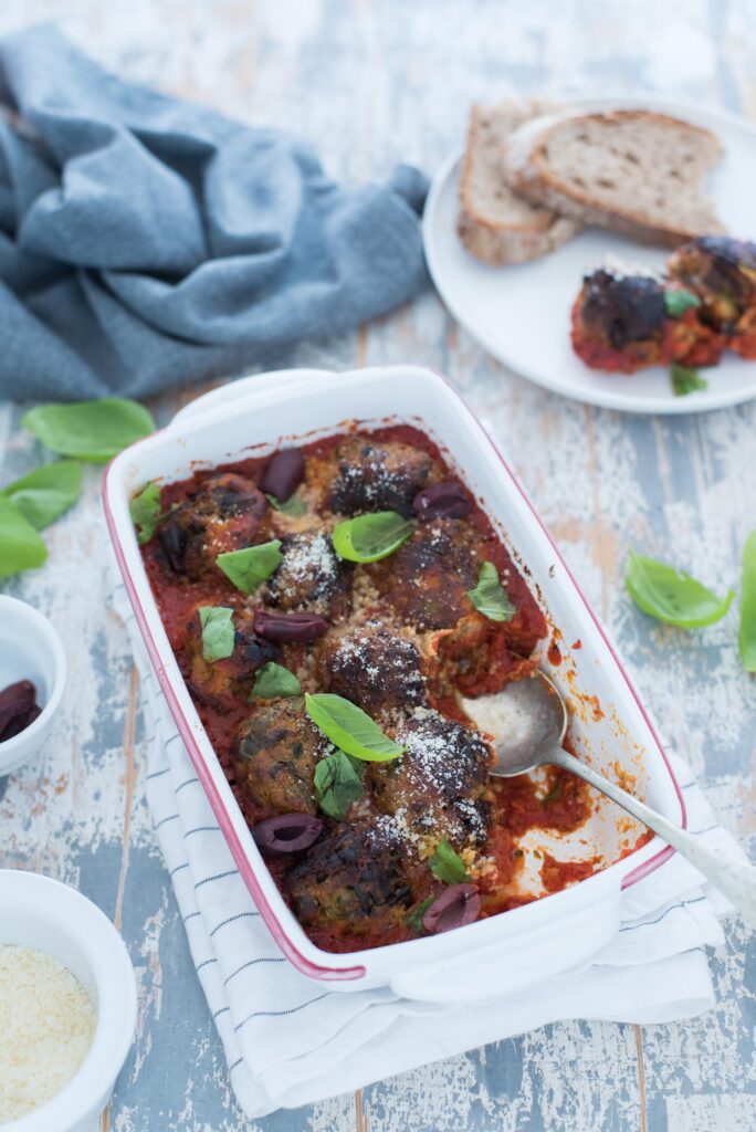 Polpette di melanzane alla parmigiana