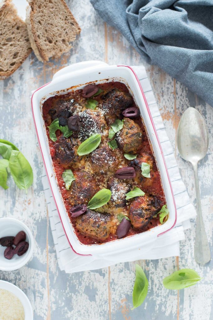 Polpette di parmigiana Ottolenghi