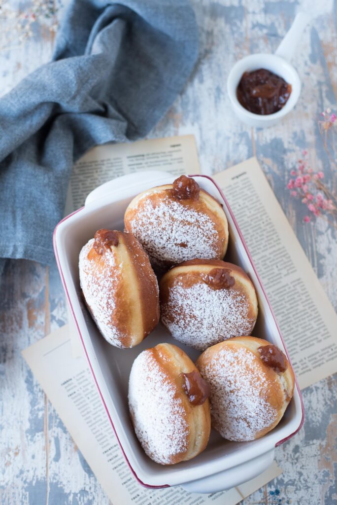 Bomboloni con confettura