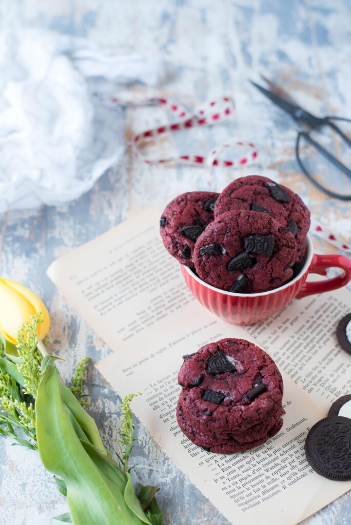 Oreo Red Velvet Cookies