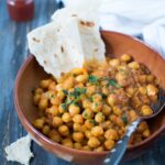 Chickpea and ketchup curry