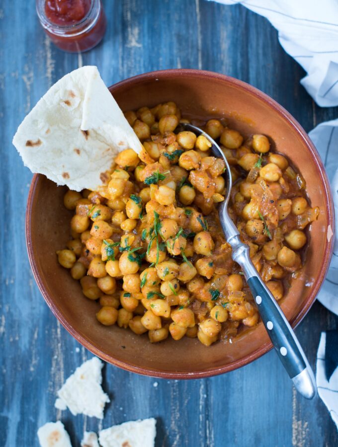 Curry di ceci veloce